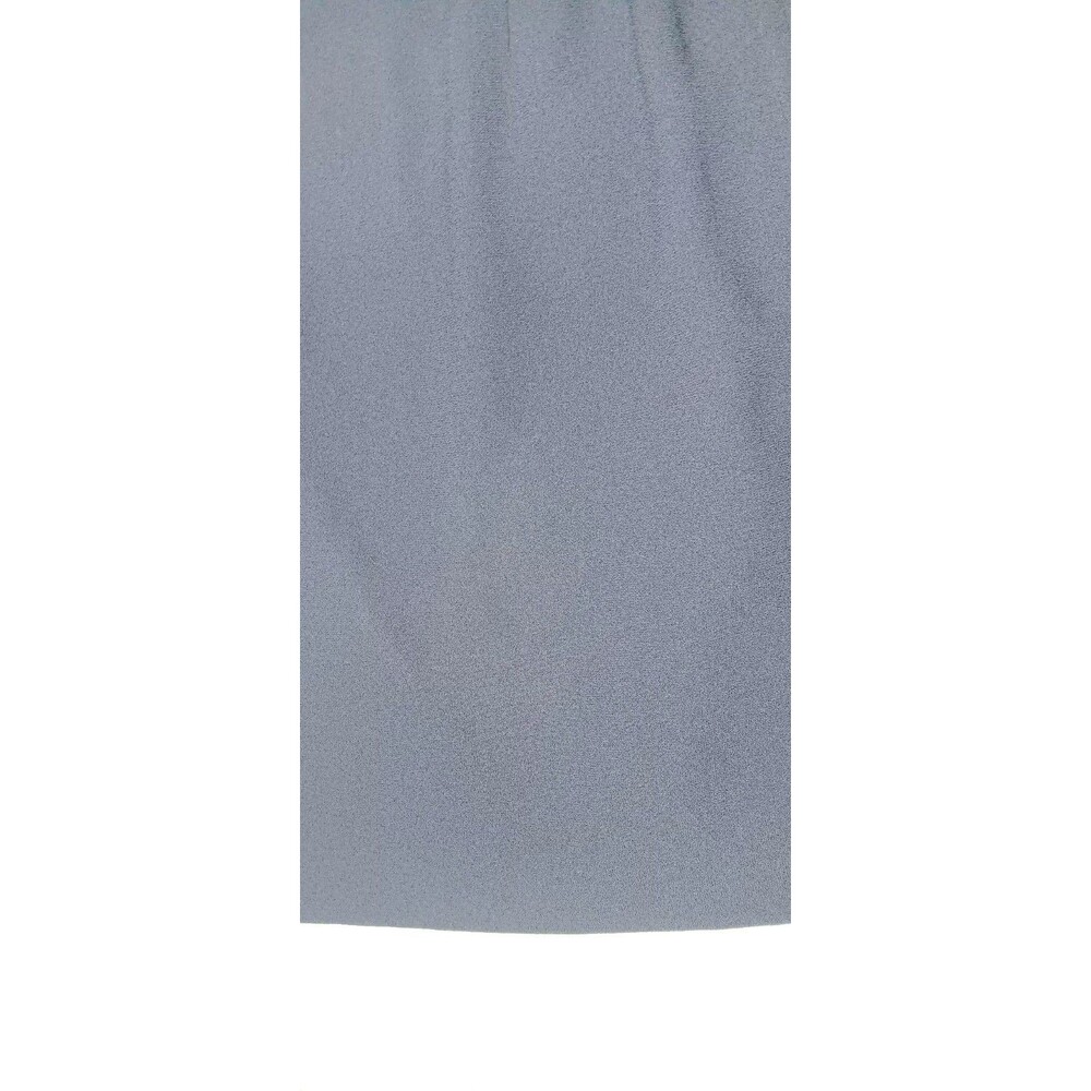 Evan Picone Petites Pencil Midi Skirt 12 Midnight Blue Quiet Luxury Old Money - Picture 6 of 12